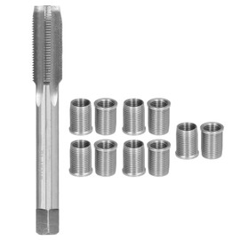 Spark Plug Thread Repair Tool Spark Plug Thread M10 1.0 Screw M12 1.0 Tap Hardware Kit for Car Accessories