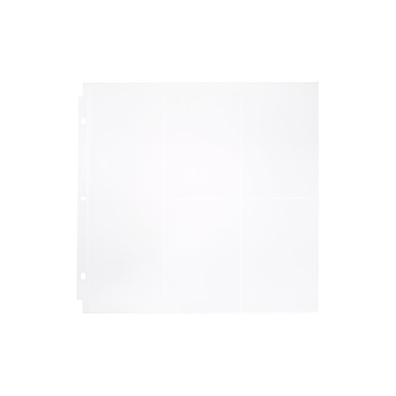 Doodlebug Design Vertical Photo/Recipe Card Protectors for Scrapbooking, 12 by