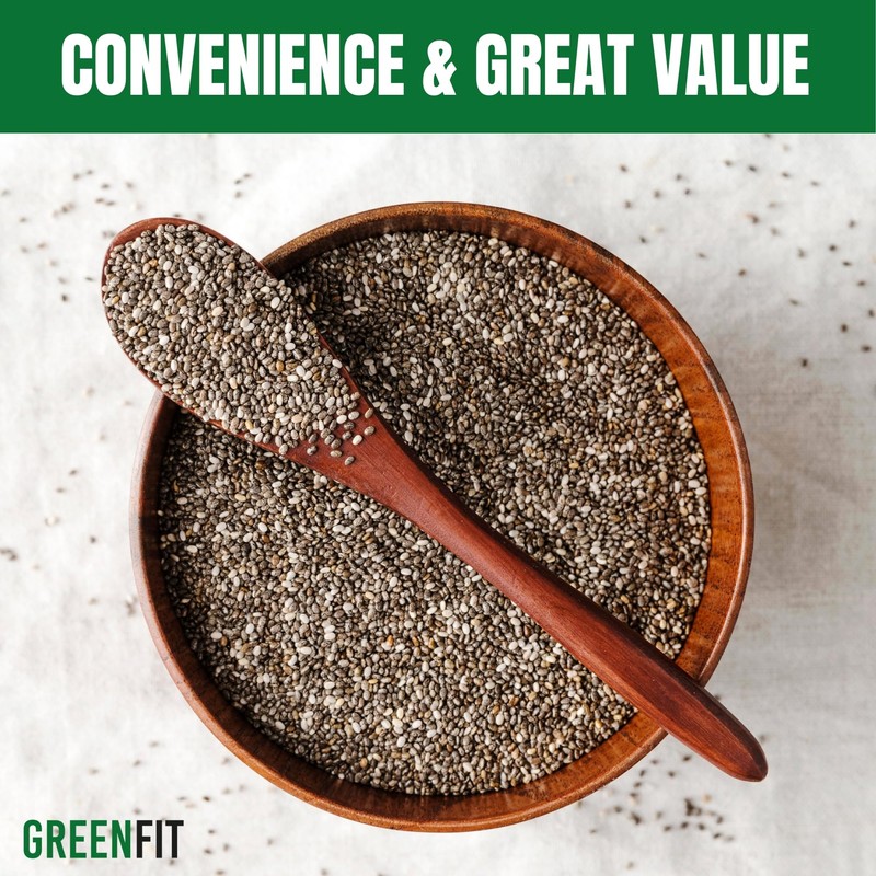 Premium Bulk Chia Seeds (10Lbs Bag) | A+ Grade Chia