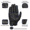Updated Men’s Motorcycle Gloves Goatskin Leather Anti-Slip Street Bike Gloves