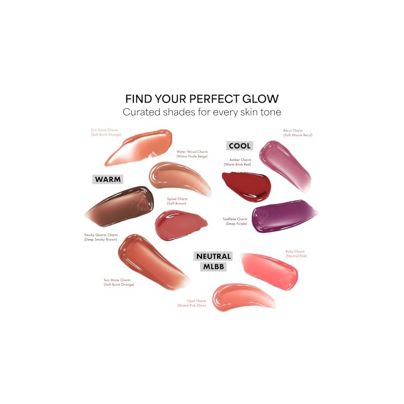 ENTROPY Makeup 2-in-1 Charm Shiny Glowy Lip & Cheek Gloss