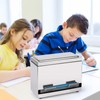 Creproly Stainless Steel Pencil Dispenser/Pen Holder for Classroom Home Restaurant