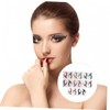 TOVINANNA 8pairs Artistic Eye Liner Stickers for Makeup to Use