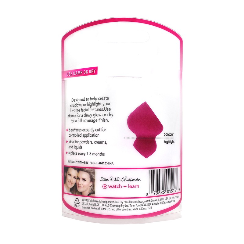 Real Techniques Miracle Sculpting Sponge, 0.6 Ounce