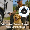 Dura Faucet DF-SA187-BK RV Exterior Quick Connect Sprayer with 7