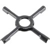 Spares2go Universal Gas Hob Ceramic Pan Support Moka Trivet Stand