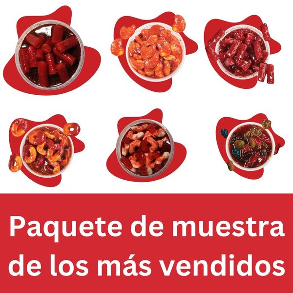 Compa Munchies Sampler Pack - Bestsellers (Eskwinklotes in chamoy, Manguitos
