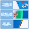 3 Pack A4 File Dividers 20 Part Plain A4 Subject