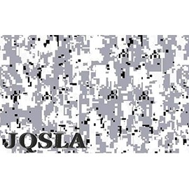 Digital Snow Camouflage Premium Vinyl Car Wrap Decal Film Sheet Air Channel Release Technology + Free Tool Kit (12" x 60" / 1FT x 5FT)