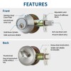 Forliggio Forliggio All-New Deadbolt Door Lock Set, ANSI/BHMA Grade 3