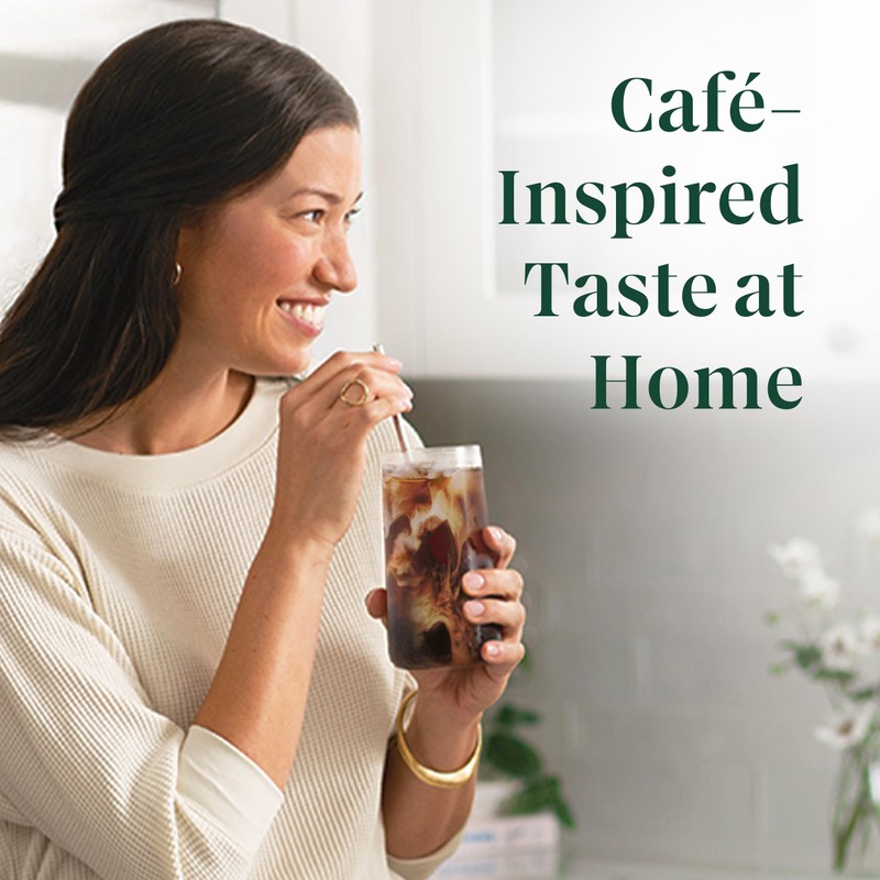 Starbucks K-Cup Coffee Pods, Iced Coffee Blend, Vanilla Naturally Flavored