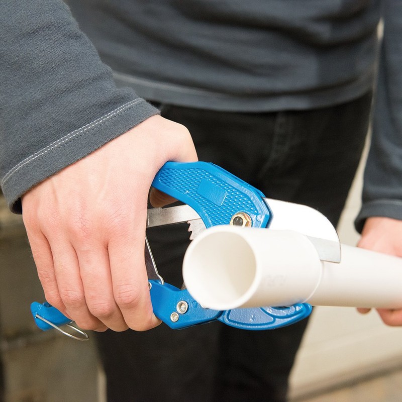 Silverline MS137 Ratcheting Plastic Pipe Cutter 42 mm