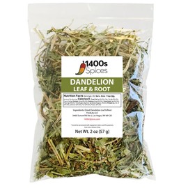 2oz Dandelion Leaf & Root Herbal Tea Diente de Leon Hoja Seca