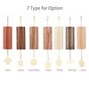 Mowind Chakra Chimes Natural Bamboo Wind Chimes Meditation Chord Windchime