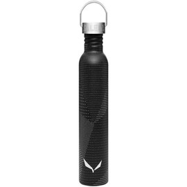 Salewa Aurino Stainless Steel 0.75 L Bottle, Black Out/Dots, Plain