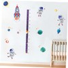 CORHAD 1 Set Removable Height Wall Sticker Astronaut Pattern Decal