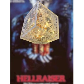 Hellraiser Puzzle Box Laser Engraved Night Light with Stand