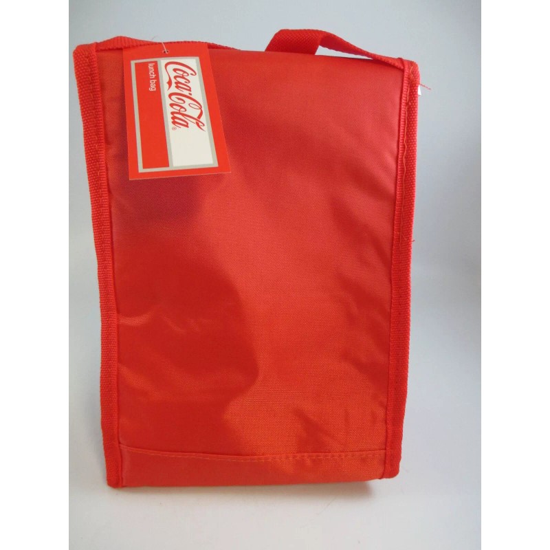 Coca-Cola Red Insulated Lunch Bag Refreshing New Feeling Logo Coke