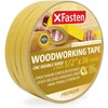 XFasten Double Sided Woodworking Tape 1/2" x 36 Yards (4-Pack)