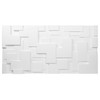 Marbet Design DESIGN 3D Wall Panels, Polystyrene Panels, White, 96