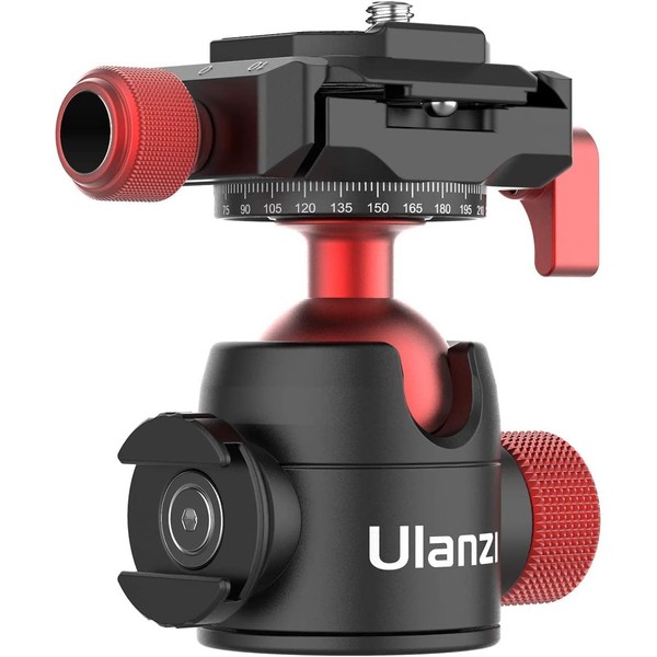 Ulanzi U-70 Arca-Swiss Hot Shoe Ball Head Shoe Bracket 360