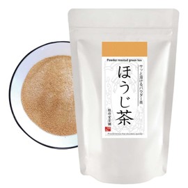 Sunpudo Tea Powder | Roasted Tea Powder | Quickly Melts Powdered Tea | Cold Brew Hot Water Brewing | Instant Tea | Zipper Bag | Sencha | Domestic Produce (Increased Volume: 1 Bag, Roasted Tea Powder)