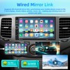 NHOPEEW Double Din Bluetooth Car Stereo - 7 Inch HD