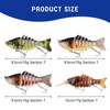 Asheyya 4 Pcs Pike Fishing Lures, Pike Lure UK with