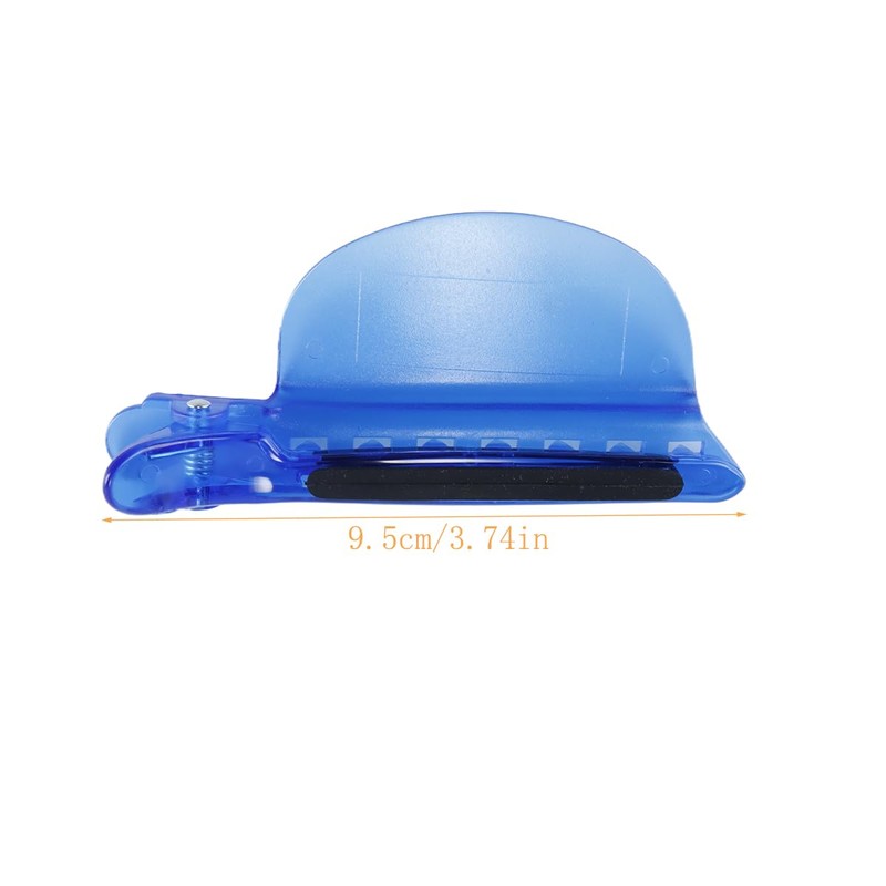Durlo 2PCS Blue Easy Speed Separator Hair Clips for Hair