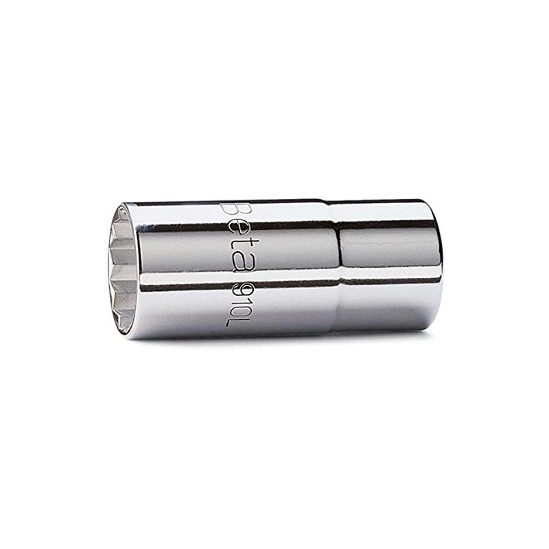 Beta 9100350 Model 910 ASL1/4 Bi-hex Hand Sockets, Long Series,
