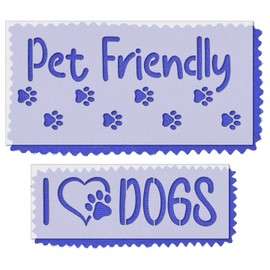 Stencil Stop Dog Lovers Stencil Set | Reusable Dog Paw Print Stencils for Painting on Wood, Walls, Fabric, Rocks & DIY Crafts | Durable 14 Mil Mylar Plastic | Multiple Sizes for Creative Projects