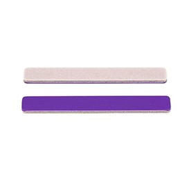 Soft Touch Baby Sand Turtle Nail File Block, Purple 220 Grit Super Fine, 5 ¼ Inch - 25 Piece