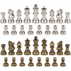 Odysseus Metal Weighted Chess Pieces with 2.5 Inch King and