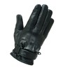 Leatherick Men’s Black Genuine Sheepskin Leather Gloves - Soft Liner
