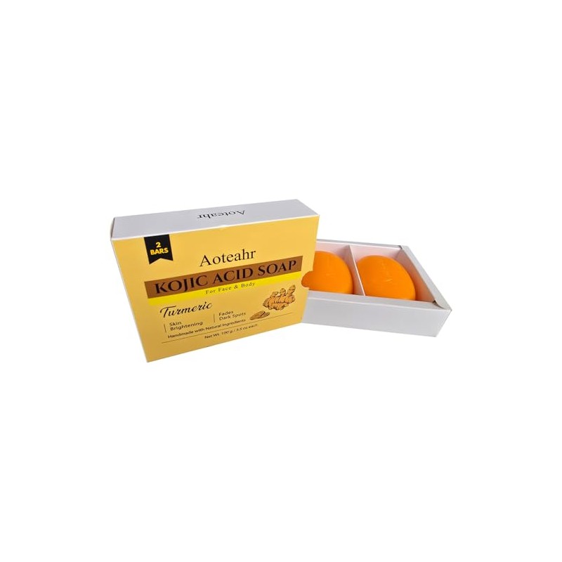 Brightening Facial Soap Bar (2 Pack) Dark Spot Corrector with