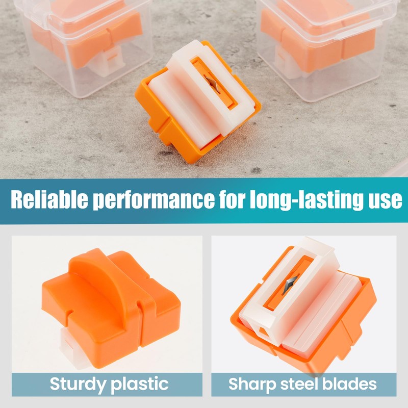 12 Pcs Paper Cutter Replacement Blades Efficient Paper Trimmer Blades