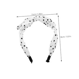 Vaguelly Bunny Ears Headband Cute Bowknot for Women and Girls Soft Fabric Hairband for Washing Face Spa and Easter Costume Versatile Accessory for Ages