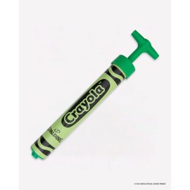 Spalding X Crayola 12" Single Action Green Pump