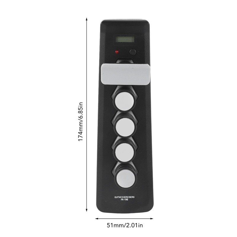 Guitar Chord Trainer Finger Strengthener Digital Display Guitar Beginner Exercier