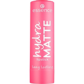 essence hydra MATTE Lipstick, No. 411, Pink, Moisturising, Long-Lasting, Nourishing, Matte, Vegan, Alcohol-Free, Preservative-Free, Paraben-Free, Pack of 1 (3.5 g)