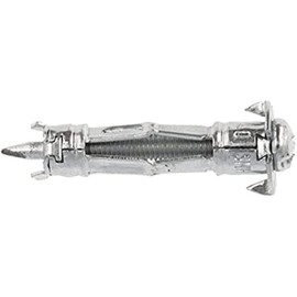 Molly m12006-xj Wall Auto Drill with M4 Screws 4 x 35 mm, Grey, Set of 10 Pieces