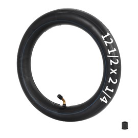 12.5 x 2.25 Inner Tube with Angled Valve Stem Compatible with Most 12 1/2 x2 1/4 Electric Scooters, Mini Bikes, Pocket Bikes, Stroller Tyre Tubes (1 Pack)