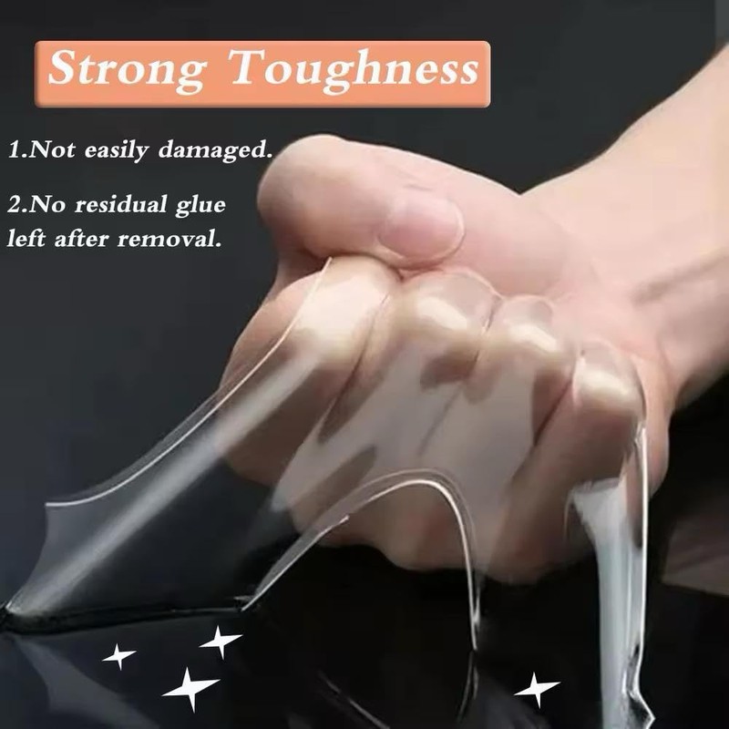 MONSTER TAPE Double Sided Clear Mounting Tape Extra Large 5M