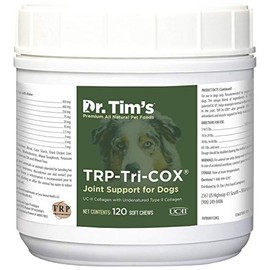 Dr. Tim's Tri-Cox Joint Mobility Chews for Chronic Joint Pain or Joint Injuries, 120 ct., Green (TRICOX120)