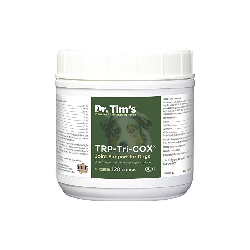 Dr. Tim's Tri-Cox Joint Mobility Chews for Chronic Joint Pain