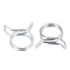 uxcell Double Wire Spring Hose Clamp 16mm Inner Dia Fit