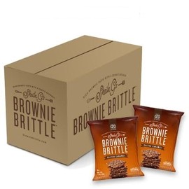 Sheila G's Brownie Brittle, Salted Caramel, 1 Ounce Bag (Pack of 72) (Packaging May Vary)