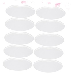 Baluue 50pcs Protective Covers Face Baffle Hairdressing Supplies for Safe Styling