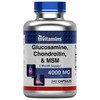 tnvitamins Glucosamine Chondroitin MSM Capsules, 240 Count | 4,000 mg