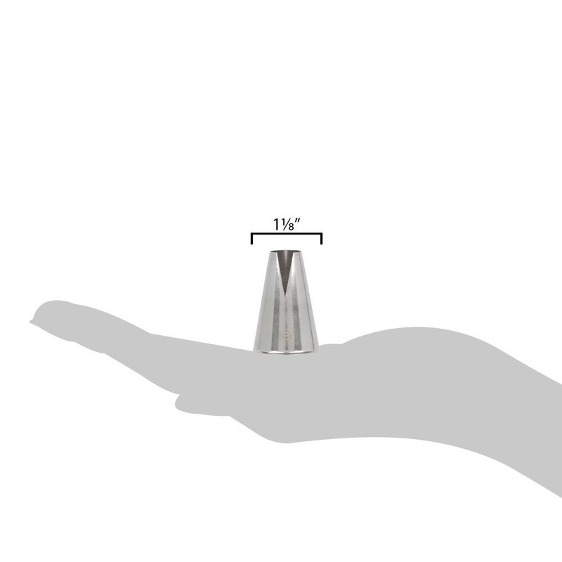 Ateco Decorating Tip 880 – Stainless Steel by Ateco
